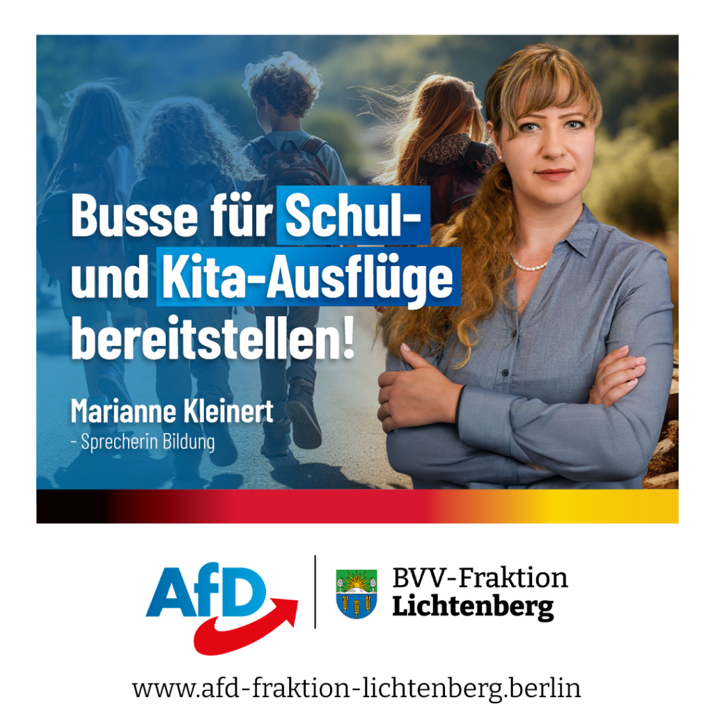 Marianne Kleinert will eigene Busse für Kita- und Schulkinder