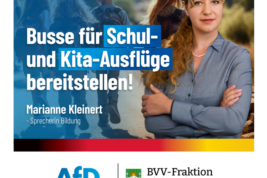 Marianne Kleinert will eigene Busse für Kita- und Schulkinder