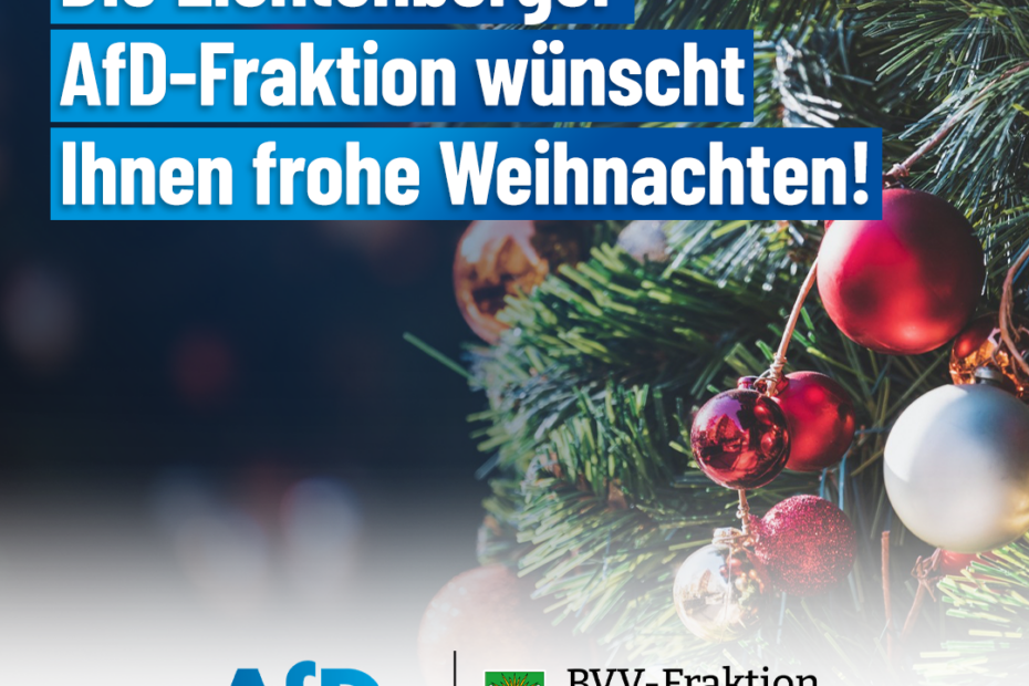 Frohe Weihnachten 2024