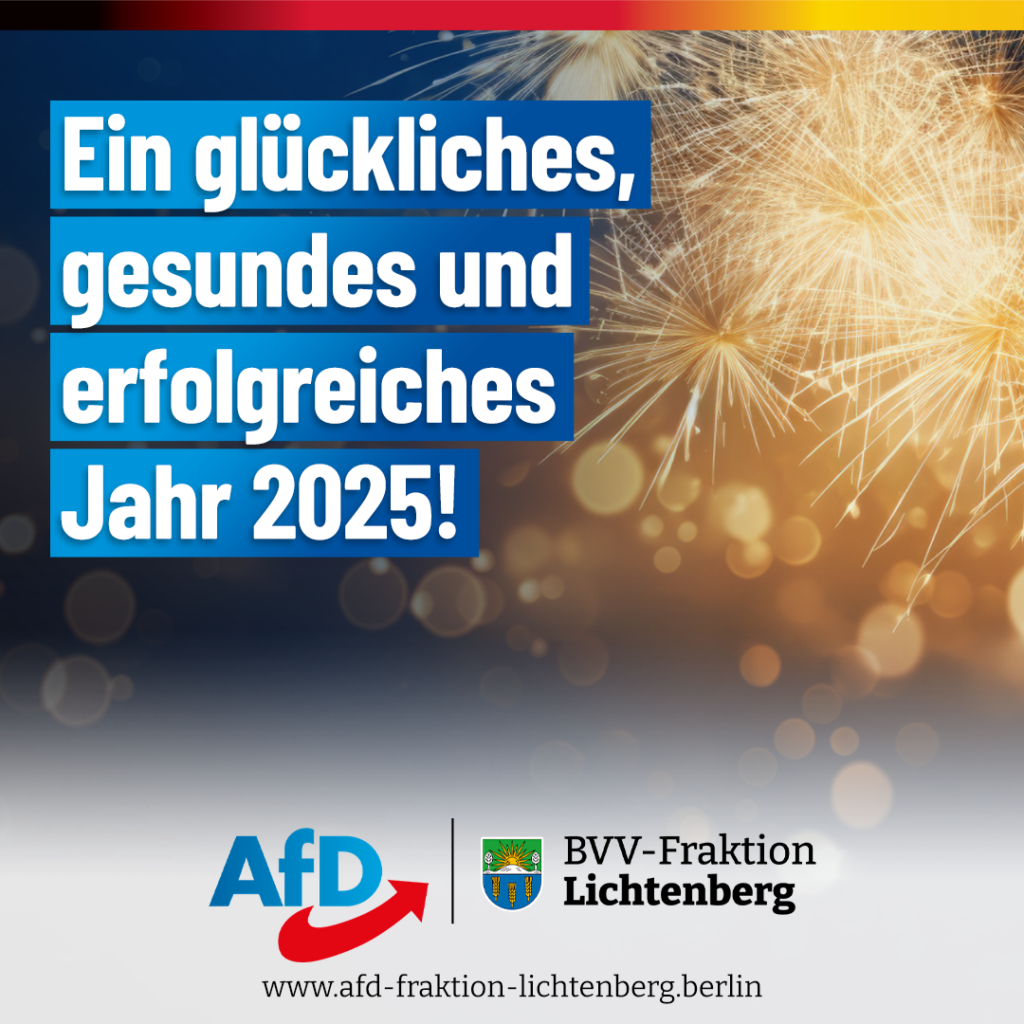 Frohes neues Jahr 2025!