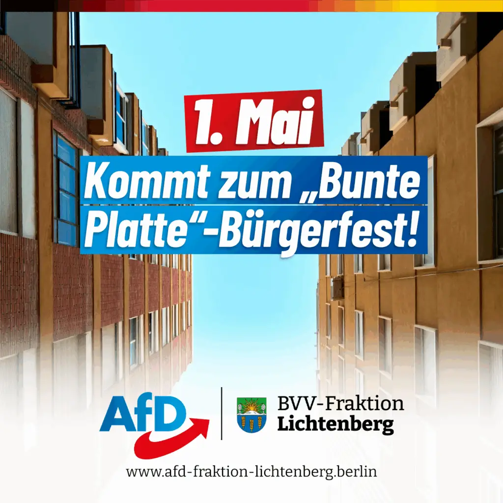Auf zum Bunte-Platte-Fest!