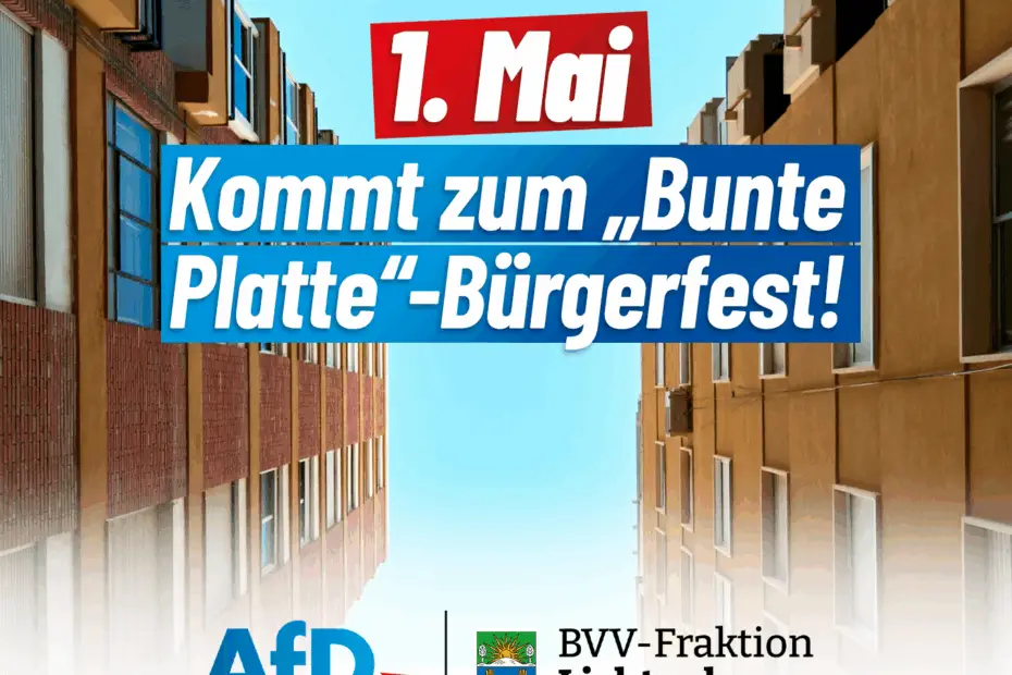 Auf zum Bunte-Platte-Fest!