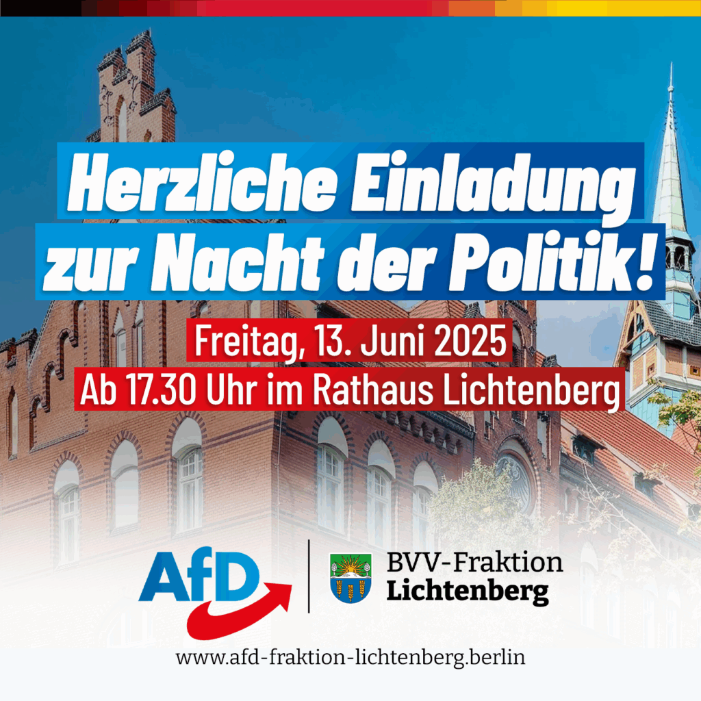 Nacht der Politik in Lichtenberg
