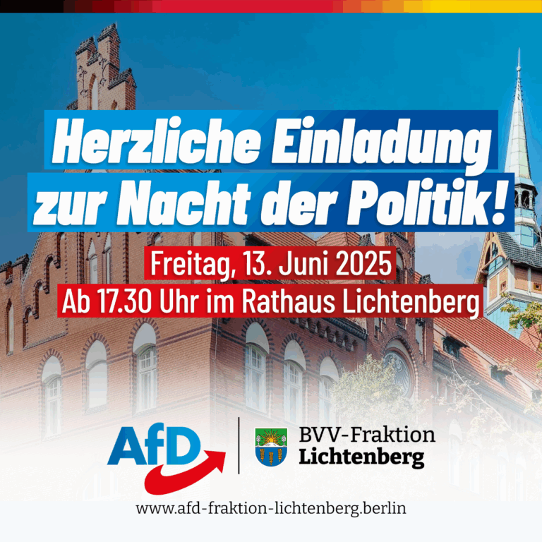Nacht der Politik in Lichtenberg