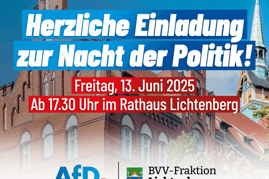 Nacht der Politik in Lichtenberg
