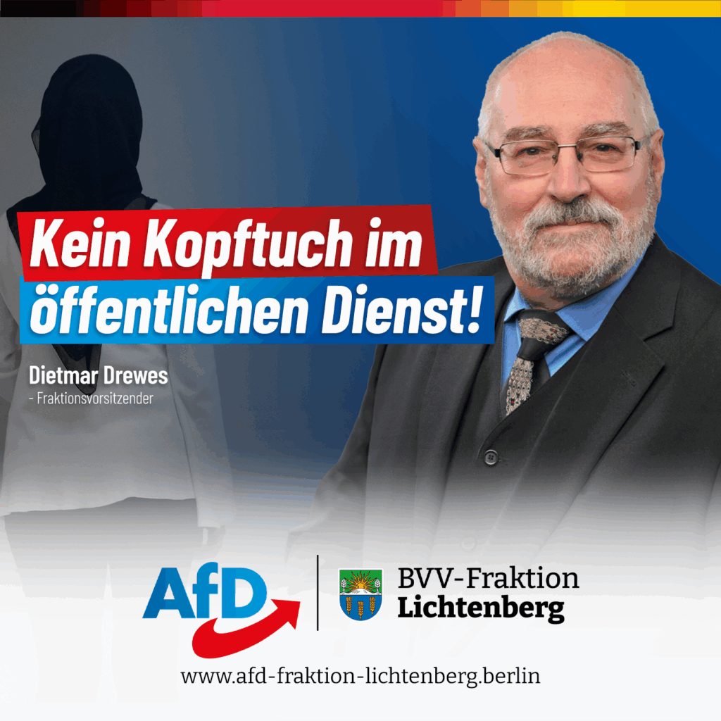Drewes gegen Kopftücher