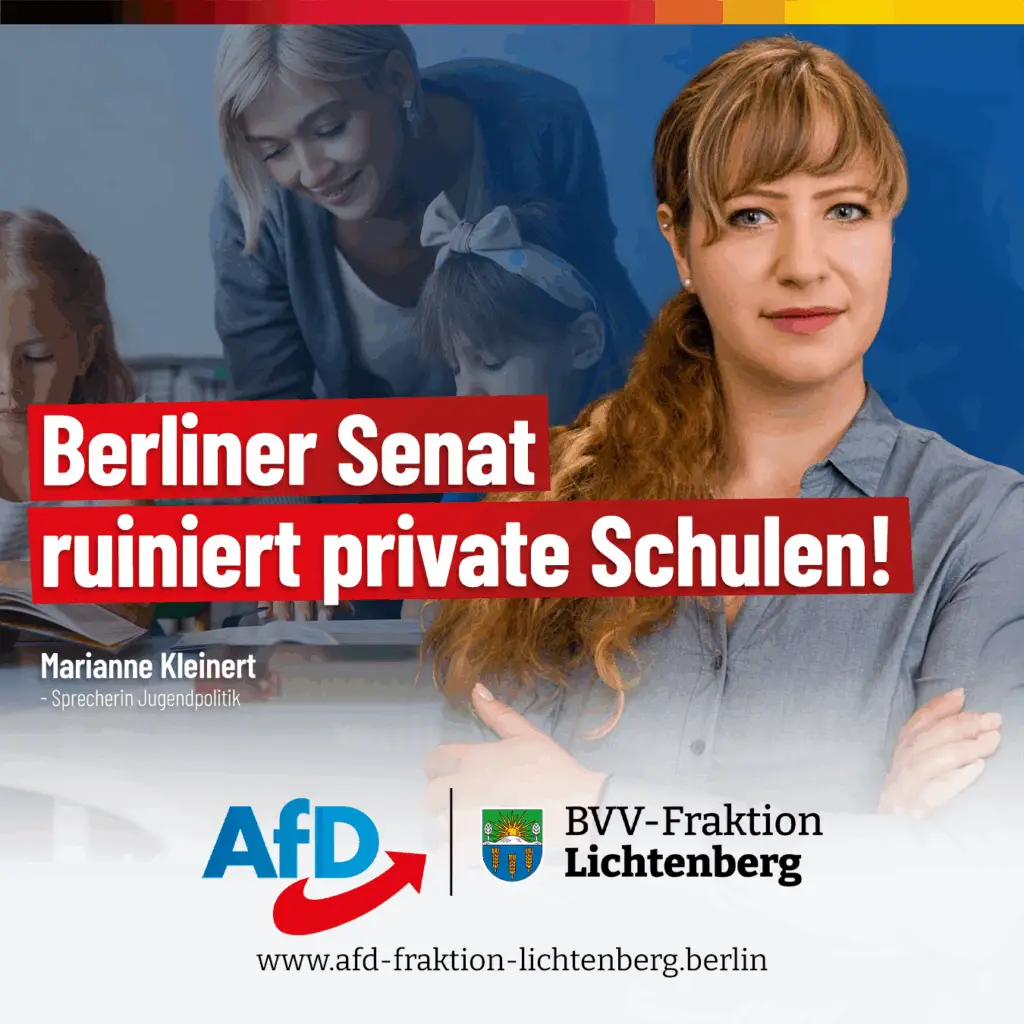 Grottenschlechte Schulen in Berlin, für Privatschulen