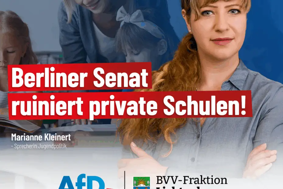 Grottenschlechte Schulen in Berlin, für Privatschulen