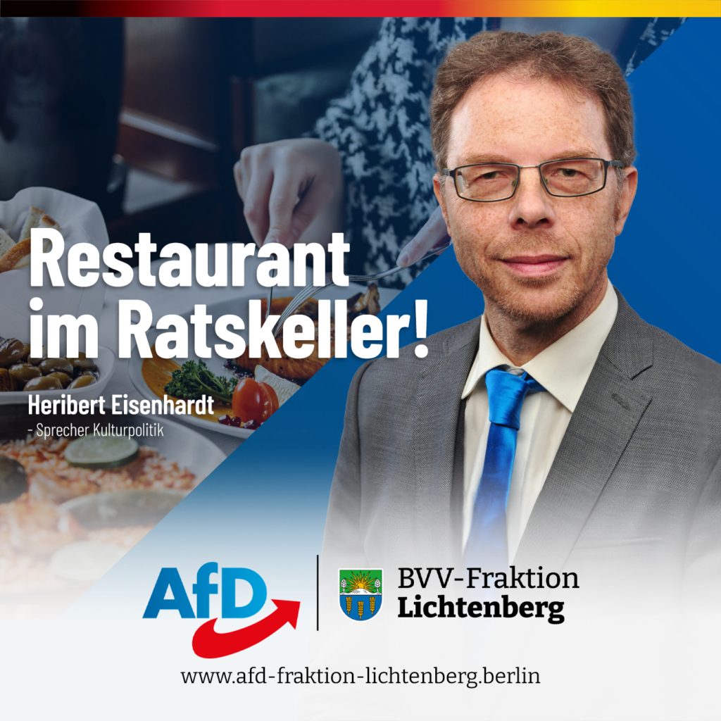 Ratskeller im Rathaus Lichtenberg