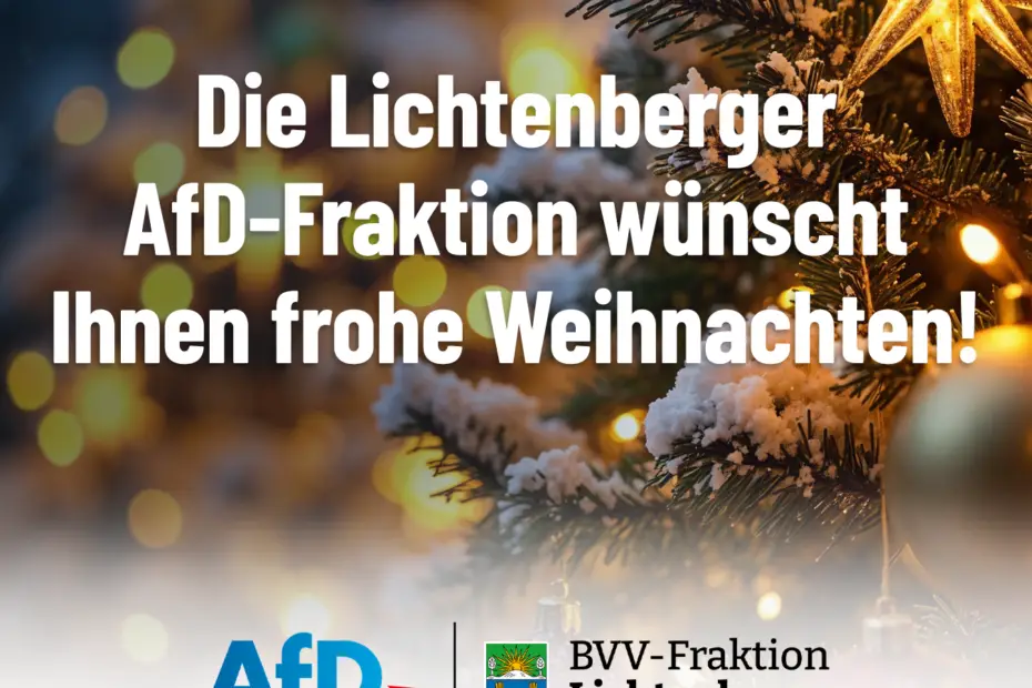 Weihnachten in Lichtenberg 2025