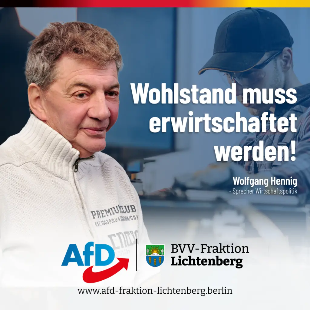 Für die Lichtenberger Wirtschaft!