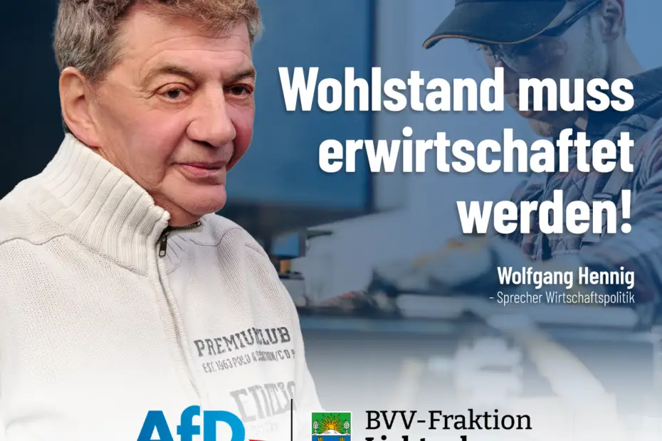 Für die Lichtenberger Wirtschaft!
