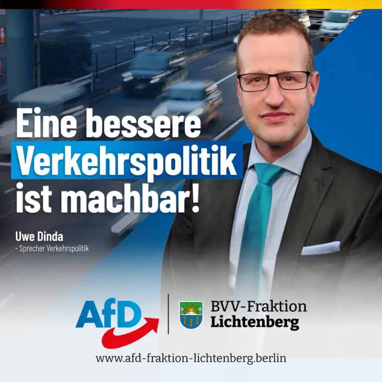 Uwe Dinda: Freie Fahrt für freie Bürger!