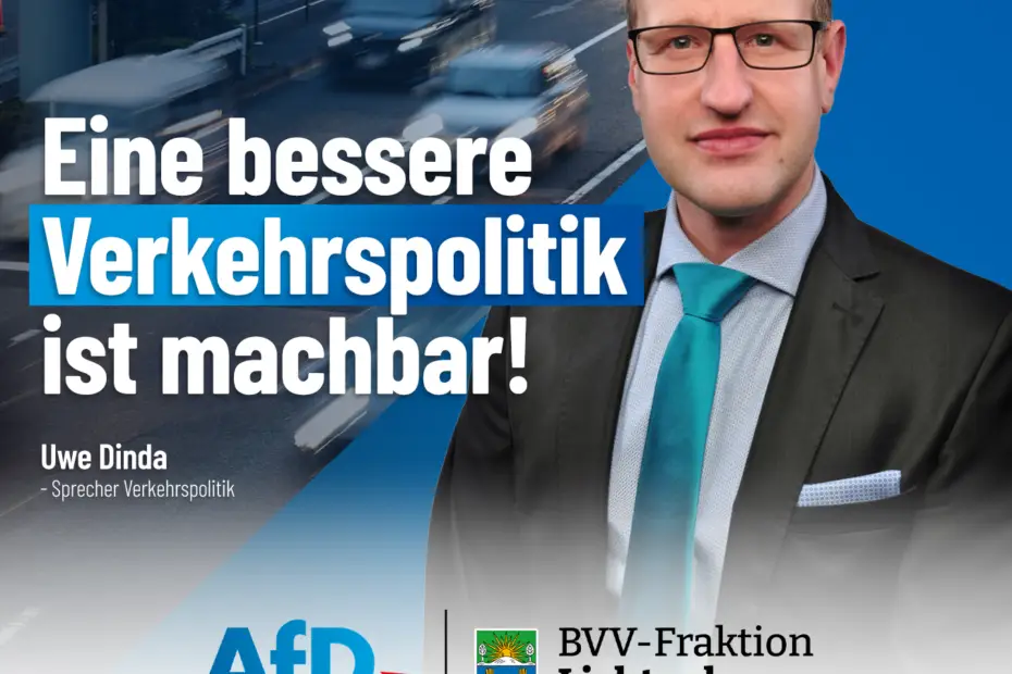 Uwe Dinda: Freie Fahrt für freie Bürger!