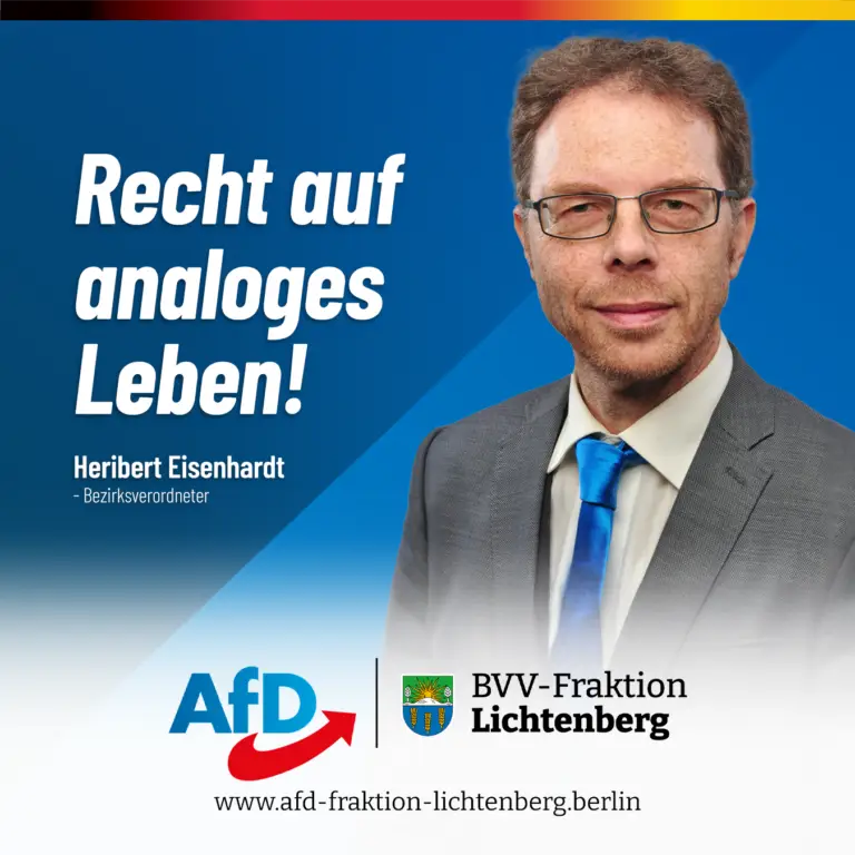 analog statt digital