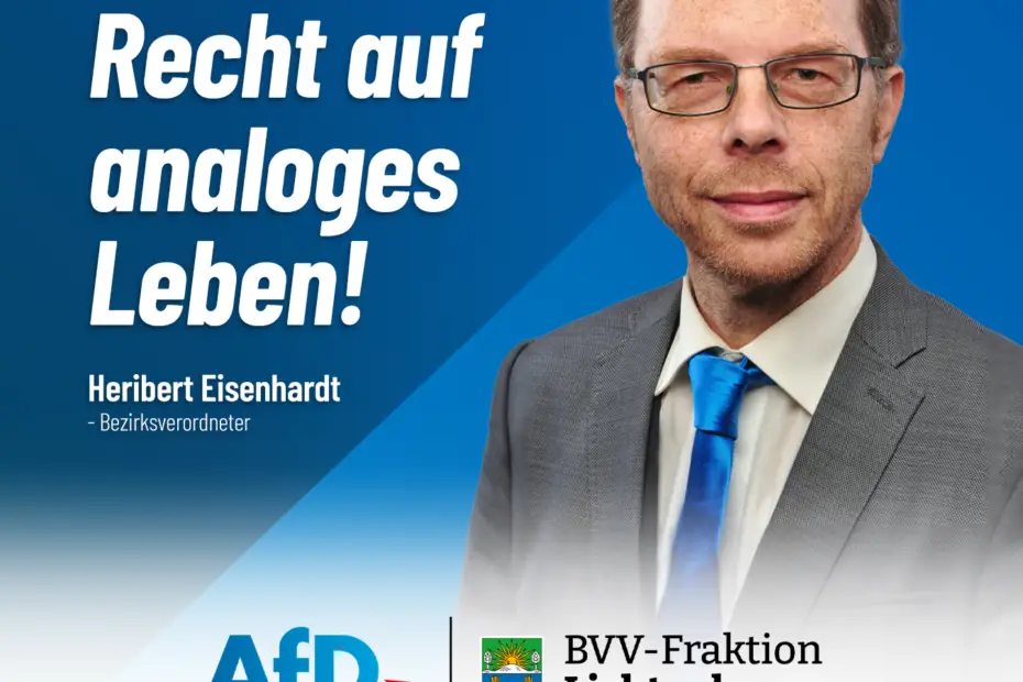 analog statt digital