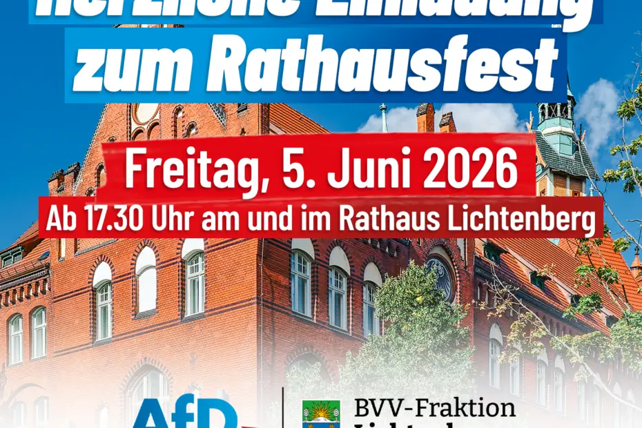Nacht der Politik 2026 im Rathaus Lichtenberg