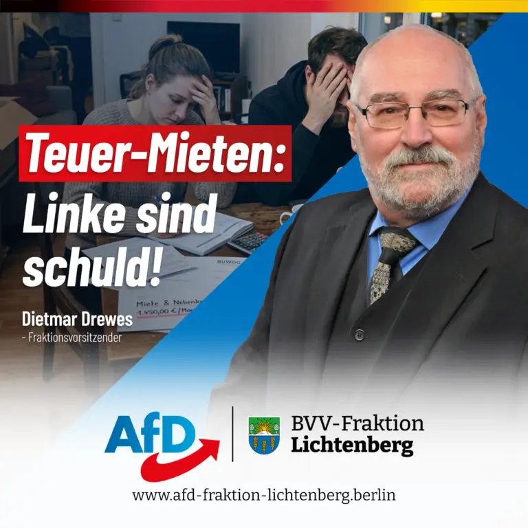 Teure Mieten in Berlin wegen linker Heuchler