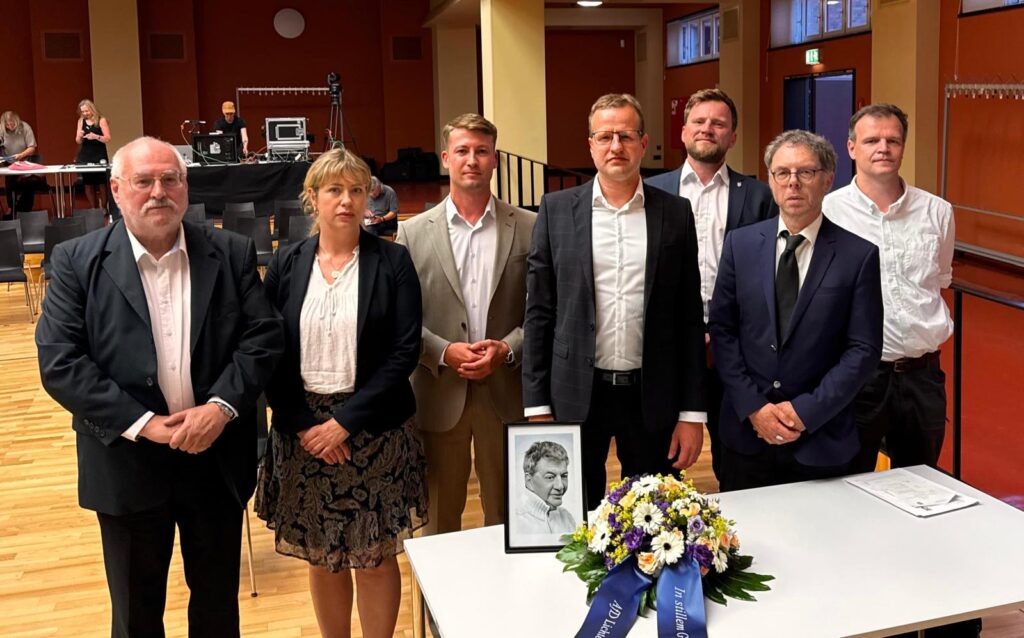 BVV gedenkt Wolfgang Hennig