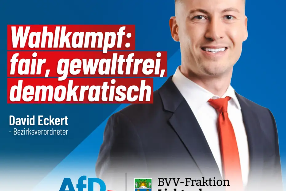AfD heißt fairer Wahlkampf, der die Demokratie schützt